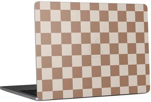Skinit Laptop Decal Skin Compatible with MacBook Air 13.6in M2 (2022) - Officially Licensed Originally Designed Neutral Checkered Design in Kuwait