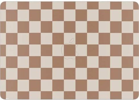 Skinit Laptop Decal Skin Compatible with MacBook Air 13.6in M2 (2022) - Officially Licensed Originally Designed Neutral Checkered Design in Kuwait