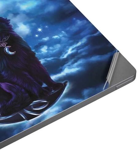 Skinit Laptop Decal Skin Compatible with Universal Laptop 14in (11.4 x 8.2in) - Tate and Co. Celtic Black Cat Design in Kuwait