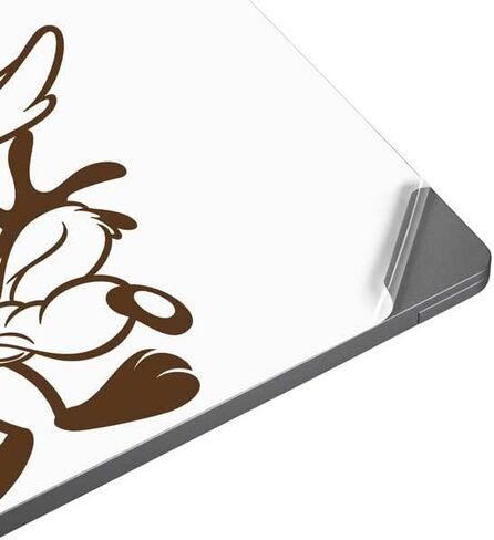 ملصق Skinit للكمبيوتر المحمول متوافق مع الكمبيوتر المحمول العالمي 14 بوصة (11.4 × 8.2 بوصة) - تصميم رأس كبير مرخص رسميًا من Warner Bros Wile E Coyote in Kuwait