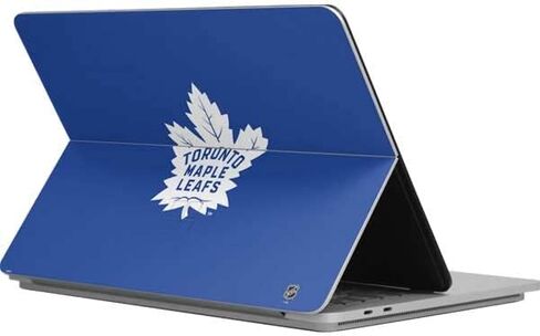 ملصق Skinit للكمبيوتر المحمول متوافق مع Surface Laptop Studio - تصميم ملون مرخص رسميًا من NHL Toronto Maple Leafs in Kuwait