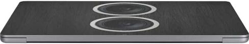 ملصق لجهاز الكمبيوتر المحمول Skinit متوافق مع جهاز MacBook Air 13.6in M2 (2022) - تصميم مكبرات الصوت Boom Box المصممة في الأصل والمرخصة رسميًا in Kuwait