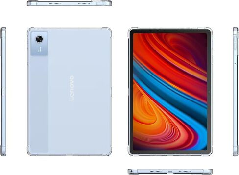 حافظة شفافة متوافقة مع جهاز Lenovo Idea Tab 11 بوصة 2025 (TB-336ZU/TB-336FU) / Lenovo Tab K11 Gen 2 Tablet، غطاء واقٍ من مطاط TPU الشفاف والمرن الرفيع in Kuwait