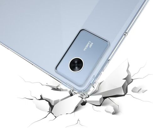 حافظة شفافة متوافقة مع جهاز Lenovo Idea Tab 11 بوصة 2025 (TB-336ZU/TB-336FU) / Lenovo Tab K11 Gen 2 Tablet، غطاء واقٍ من مطاط TPU الشفاف والمرن الرفيع in Kuwait