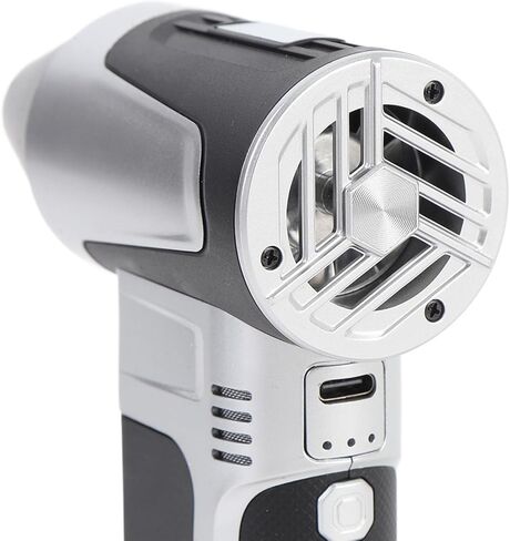 Focket Air Duster, 130000 RPM High Speed 52ms Wind Speed 3 Adjustable Keyboard Cleaner, Compressed Air Duster with 3 Nozzles Brushes 4000mAh Rechargeable Battery for Computer in Kuwait
