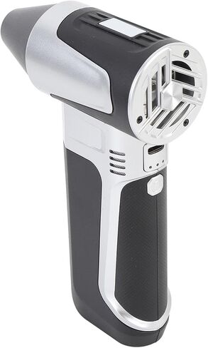 Focket Air Duster, 130000 RPM High Speed 52ms Wind Speed 3 Adjustable Keyboard Cleaner, Compressed Air Duster with 3 Nozzles Brushes 4000mAh Rechargeable Battery for Computer in Kuwait