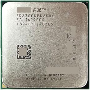 FX-Series FX-8300 FX 8300 FX8300 معالج وحدة المعالجة المركزية ثماني النواة بسرعة 3. جيجا هرتز FD8300WMW8KHK مقبس AM3 in Kuwait