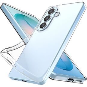 Silicone Clear for Samsung Galaxy S26 Case. Soft Slim-Fit Transparent TPU Silicone Samsung Galaxy S26 Phone Case Cover. Ultra-Thin Design with a Comfortable Grip, Shockproof Protection. in Kuwait