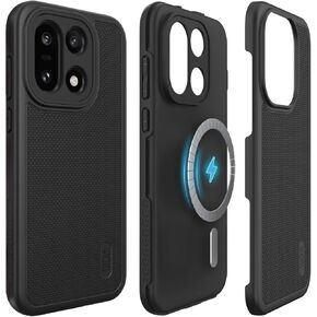 TUDIA MergeGrip [Magsafe Compatible] for OnePlus 15 5G Case (2025) - [Military Grade Drop Tested] Dual Layer Shockproof Slim Rugged Heavy Duty Tough Protective Phone Case Cover - Black in Kuwait