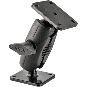 ARKON RMS2XAMPS-MET Heavy Duty Car Dash or Wall Mounting Pedestal with Metal Amps Head and Base Retail Black in Kuwait