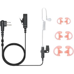 CP200d CLS1410 Earpiece Compatible with Motorola Radios & walkie Talkie earpiece with mic/PTT for CP100D R2 CP185 BPR40 CLS1110 RMU2040 RMU2080D Same 2-pin Jack Port Acoustic Tube Headset in Saudi Arabia