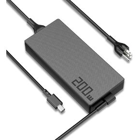 محول تيار متردد 200 وات 20 فولت 10 أمبير متوافق مع Asus Tuf A14 Flow Z13 ProArt P16 H7606 PX13 HN7306 Rog Zephyrus G14 GA403 GA403UV G16 GA605 GU605 GA605WV GU605MU سلك إمداد الطاقة للكمبيوتر المحمول للألعاب in Kuwait