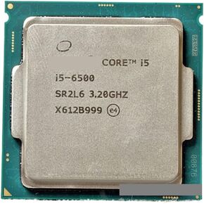 ج رباعي النواة I5-6500 I5 6500 LGA 1151 3.20 جيجا هرتز 6 ميجا رام DDR3L-1333، DDR3L-1600 DDR4 GPU HD530 in Kuwait