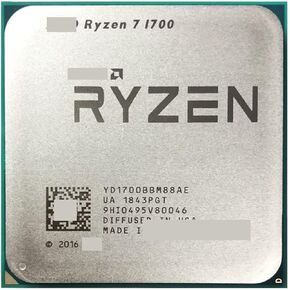 معالج وحدة المعالجة المركزية R 7 1700 R7 3.0 جيجا هرتز ثماني النواة بستة عشر خيط YD1700BBM88AE 65 واط مقبس AM4 in Kuwait