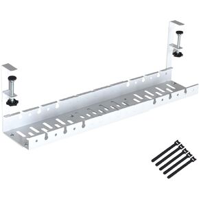 Retractable Wire Management Tray Under Table Secures Cables for Workspaces Adjustable Wire Tray in Saudi Arabia