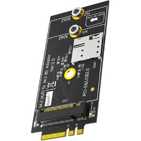 B to A+E Adapter with Card Slot for 3G Module 3042/3052 Type B WiFi Card Converters A+E Converters in Saudi Arabia
