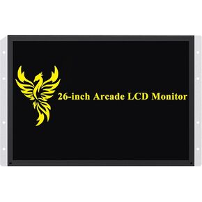 UNICO 26inch Arcade Replacement Monitor with Mounting Bracket, 4:3 Ratio LCD Monitor for HDMI/VGA/CGA/EGA Old CRT Arcade Machine - 26 inch in Kuwait