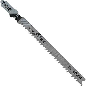 Bosch T101B3 3-Piece 4 In. 10V TPI Clean Wood Cutting T-Shank Jig Saw Blades in Kuwait