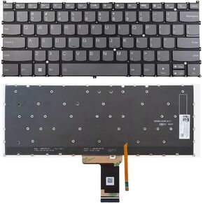 New US for Lenovo Yoga 7 14IRL8 14ARP8 Yoga 7 2-in-1 14AHP9 14IML9 Laptop Keyboard Gray with Backlit in Kuwait