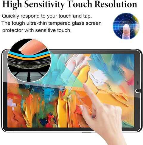 Murmure [2 Pack Screen Protector for TCL Tab 8 NXTPAPER 5G, 9H Hardness [HD Clarity] Anti-Scratch Tempered Glass Screen Film,Easy Installation,Bubble Free in Kuwait