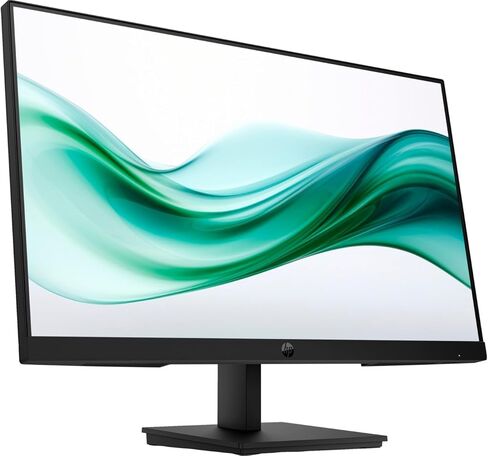 HP 24" Series 3 Pro 24" FHD Computer Monitor (1920x1080), 100Hz Anti-Glare Display, HDMI, VESA Mount, Black, Bundle with dockztorm hub and Ergoflexy EFX-1-1 Desk Mount Monitor Arm in Kuwait