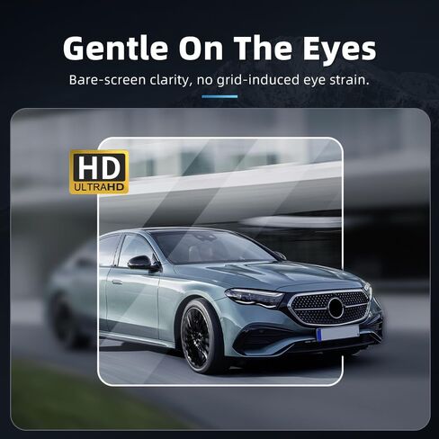 Screen Protector for 2024-2025 Mercedes-Benz E-Class Anti-Fingerprint & Glare Tempered Glass GPS Navigation Touchscreen Protective Film in Kuwait