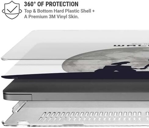 Skinit Case + Skin Compatible with MacBook Pro 14in (2021) - Officially Licensed Disney Wall-E Design in Kuwait