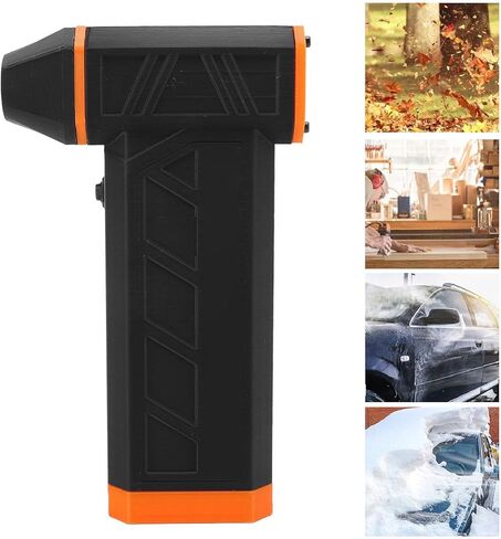 EBTOOLS Compressed Air Duster, 140000RPM Electric Air Blower with 3 Gears Adjustable and 8000mAh Rechargeable Battery, for PC Keyboard Car House Outdoor Cleaning in Kuwait