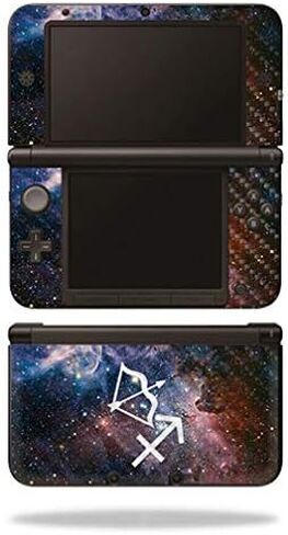 MightySkins Carbon Fiber Skin for Nintendo 3DS XL Original (2012-2014) - Eye of Horus | Protective, Durable Textured Carbon Fiber Finish | Easy to Apply, Remove, and Change Styles | Made in The USA in Kuwait