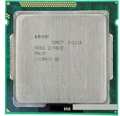 c I5 2310 I5-2310 SR02K 2.9G هرتز/6 ميجابايت مقبس LGA 1155 معالج وحدة المعالجة المركزية HD 2000 in Kuwait