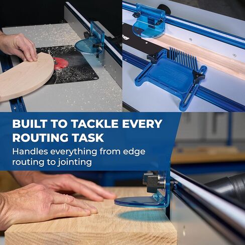 Kreg PRS1045 Precision Router Table System - Self-Squaring Router Table Fence System - Sits on Precision Router Table Top - Carpentry Tools & Accessories in Saudi Arabia