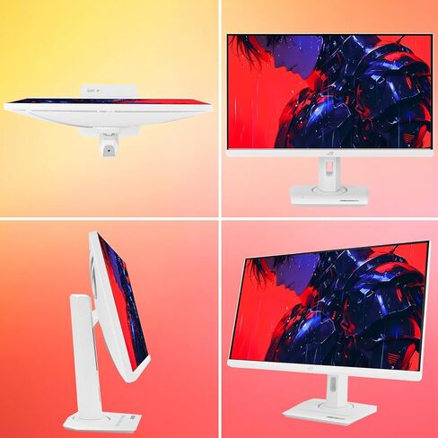 ASUS ROG Strix 27" 1440P Gaming Monitor, QHD 2560 x 1440 Fast IPS, 180Hz, 1ms GTG, DCI-P3 95%, HDR400, Extreme Low Motion Blur Sync, G-SYNC, USB-C Connectivity, Tripod Socket, Adjustable Stand in Saudi Arabia