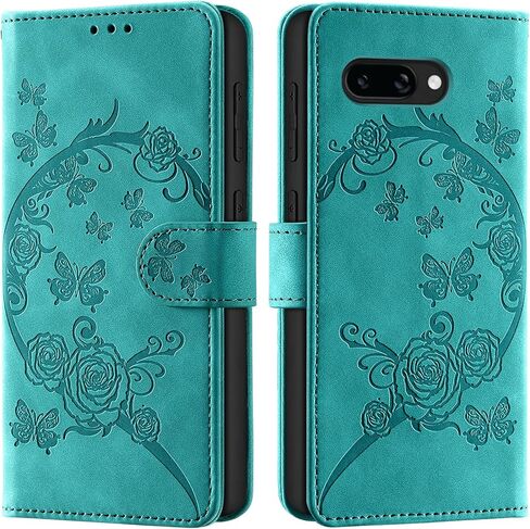 for Google Pixel 9A Wallet Case, with RFID Blocking Magnetic Closure Card Holder Kickstand Shockproof Protective Flip Cover Gray Purple in Kuwait