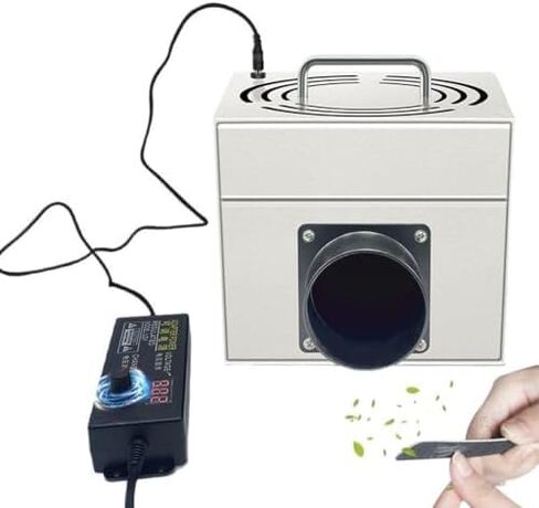 Portable Lab Dust Collector, Desktop Vacuum Cleaner, Dust Collector for Carvings, with Reusable Filter,for Wood, Jade Carving, Sanding in Kuwait