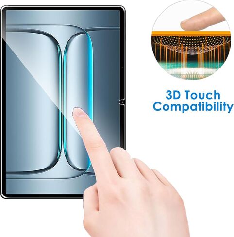 2 Pack Compatible with OnePlus Pad Lite Screen Protector,Full Coverage 9H Tempered Glass Film,HD Clear Scratch Resistant,Bubble-Free for OnePlus Pad Lite Screen Protector in Kuwait