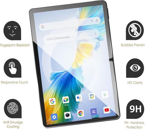 2 حزمة حامي الشاشة ل HNVHNV K10 /Aiprotablet K10/kelankeke K10 10 بوصة أندرويد أقراص الزجاج المقسى فيلم الحرس in Kuwait