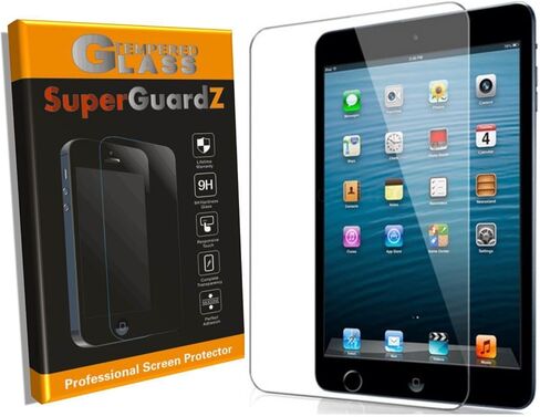 for iPad Pro 12.9 (2017, 2016) Screen Protector [Tempered Glass], SuperGuardZ, 9H, 0.3mm, Anti-Scratch, Anti-Bubble [Lifetime Replacement] + 2 Stylus Pen in Kuwait