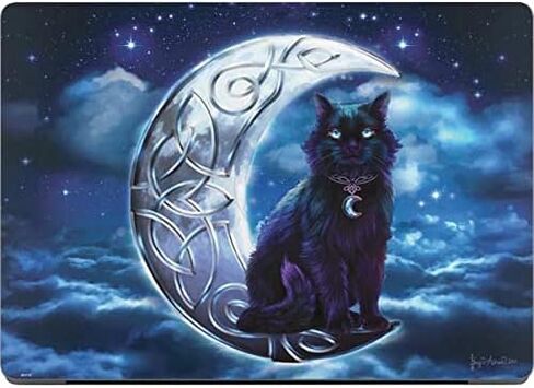 غلاف كمبيوتر محمول من Skinit متوافق مع جهاز MacBook Pro مقاس 14 بوصة (2021) - تصميم Tate and Co. Celtic Black Cat in Kuwait