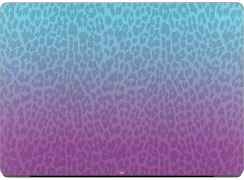 Skinit Decal Laptop Skin Compatible with MacBook Pro 16in (2021) Originally Designed Cheetah Print Purple and Blue Design in Kuwait