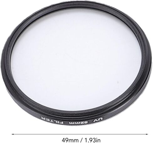Zopsc 52mm Camera Lens Filter Kit, CPL 3 in 1 Circular Polarizer Fluorescent Light Filter with Aluminum Frame for Mirrorless DSLR Photography in Kuwait
