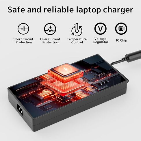 230W Charger Replacement for Lenovo Legion 5 7 5P S7 C7 Y540 Y740 Y730 Y7000 Y900 Y910 Y920 Slim 5 Gen 9 Thinkpad P16 P73 Gaming Laptop Power Supply ADL230NLC3A AC Adapter in Kuwait