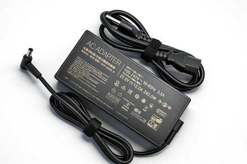 240W Charger Compatible with Asus TUF F15 FX507VV FX507VU FX507ZI FX507ZC FX507ZD FX507ZE TUF F17 FX707VV FX707VU FX707ZI FX707ZC FX707ZD FX707ZE FX707CP FX707CS Gaming Laptop in Kuwait