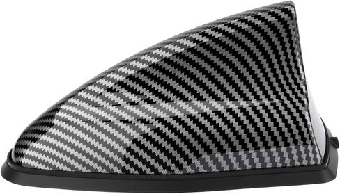 Bingfu Shark Fin Carbon Fibre Antenna Cover with Adhesive Tape, Universal Car Radio FM AM Antenna Replacement for Most Cars, Trucks, SUVs, Vans in Kuwait