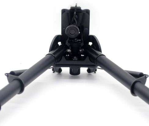 TRIROCK Title Bipod مع زنبرك قابل للتعديل Posi-Lock محمل من 13 إلى 27 بوصة مع زر التراجع السريع in Kuwait