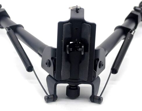 TRIROCK Title Bipod مع زنبرك قابل للتعديل Posi-Lock محمل من 13 إلى 27 بوصة مع زر التراجع السريع in Kuwait