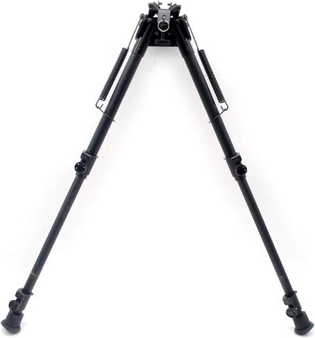 TRIROCK Title Bipod مع زنبرك قابل للتعديل Posi-Lock محمل من 13 إلى 27 بوصة مع زر التراجع السريع in Kuwait