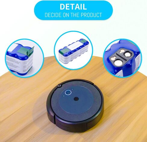استبدال بطارية نيمه ل اي روبوت رومبا 500 510 521 527 530 531 532 533 535 536 600 610 618 620 650 655 660 700 760 770 780 790 800 870 871 880 R3 سلسلة الحيوانات الأليفة باللون الأزرق 14.4 فولت/4400 مللي أمبير في الساعة (أزرق) in Kuwait