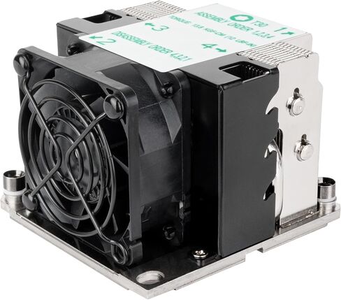 SilverStone Technology XE02-3647SB 2U Small Form Factor Server/Workstation CPU Cooler for Intel LGA 3647 Square sockets, XE02-3647SB in Kuwait