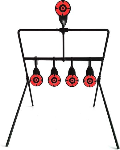Atflbox Resetting Targets for Pellet Guns,Steel Targets for Shooting and Hunting, Rated for .177 .22 Caliber Airgun Rifle in Kuwait