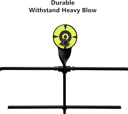 Atflbox Resetting Targets for Pellet Guns,Steel Targets for Shooting and Hunting, Rated for .177 .22 Caliber Airgun Rifle in Kuwait